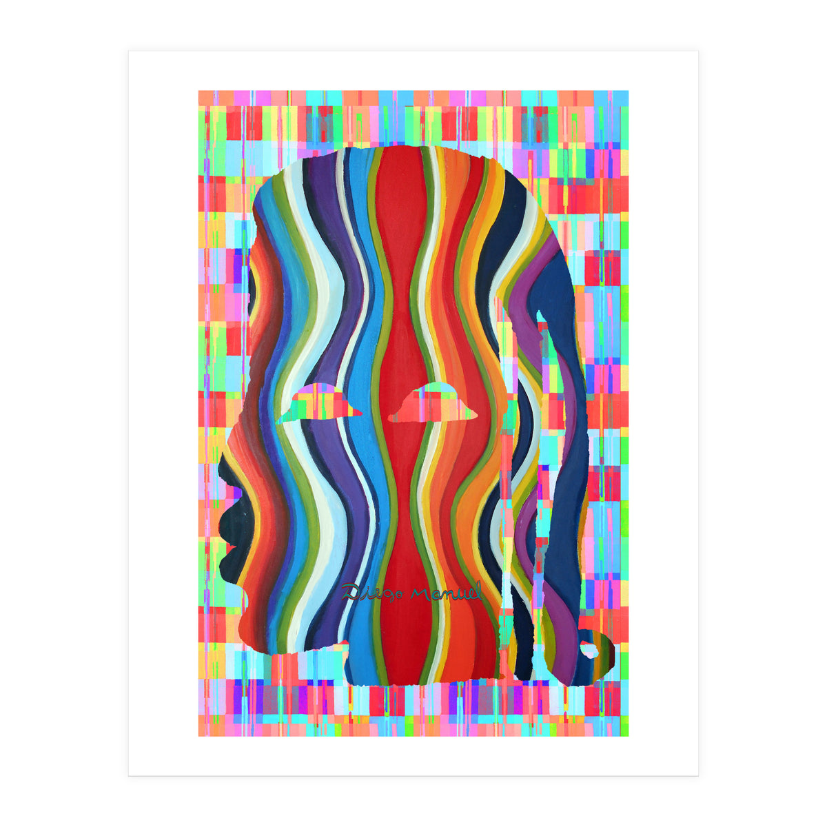 Abstracto Pop Nuevo B Nuevo 10 (Print Only)