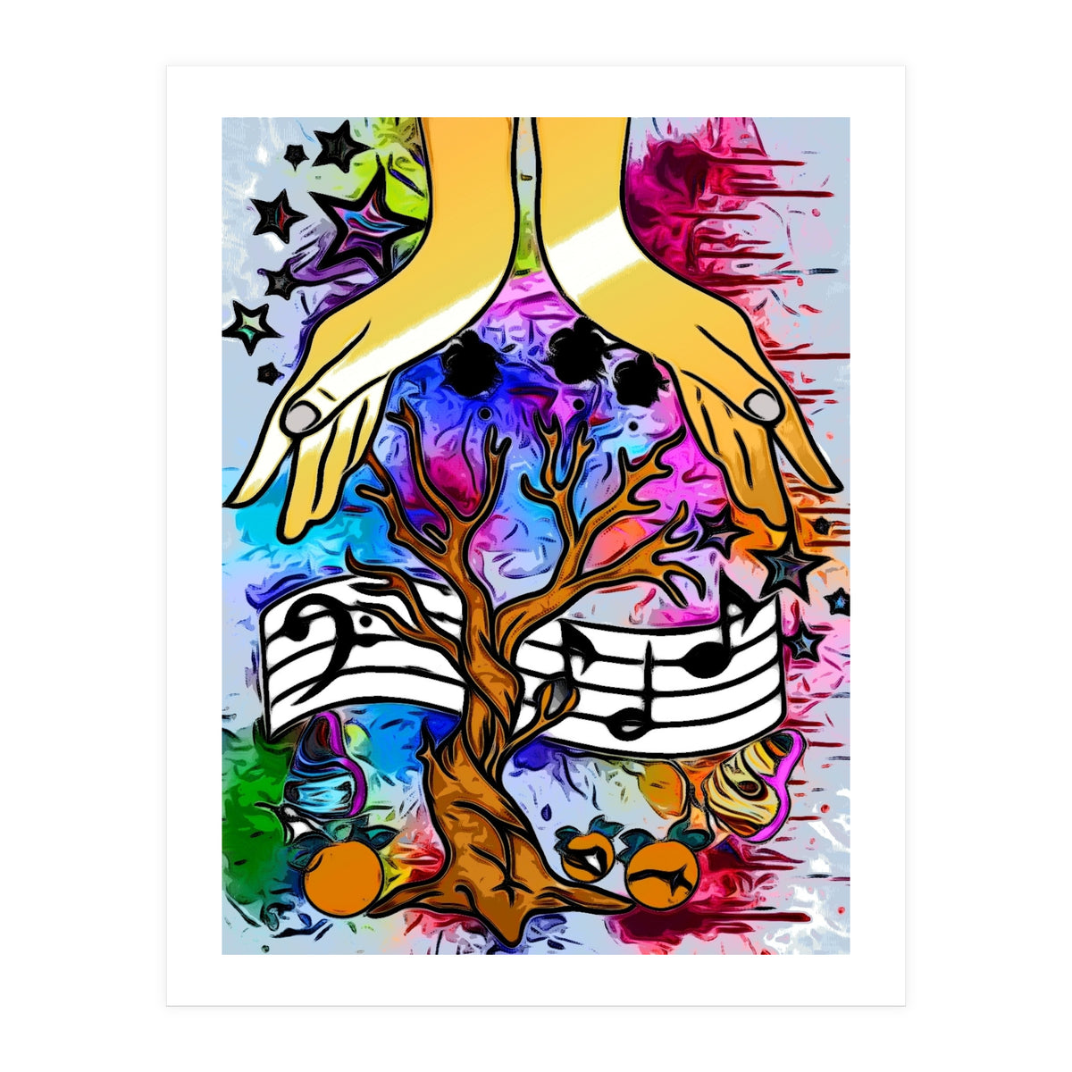 Creation Eye Of Sound (Print Only)