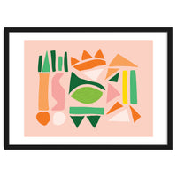Watermelon Punch Abstract Art