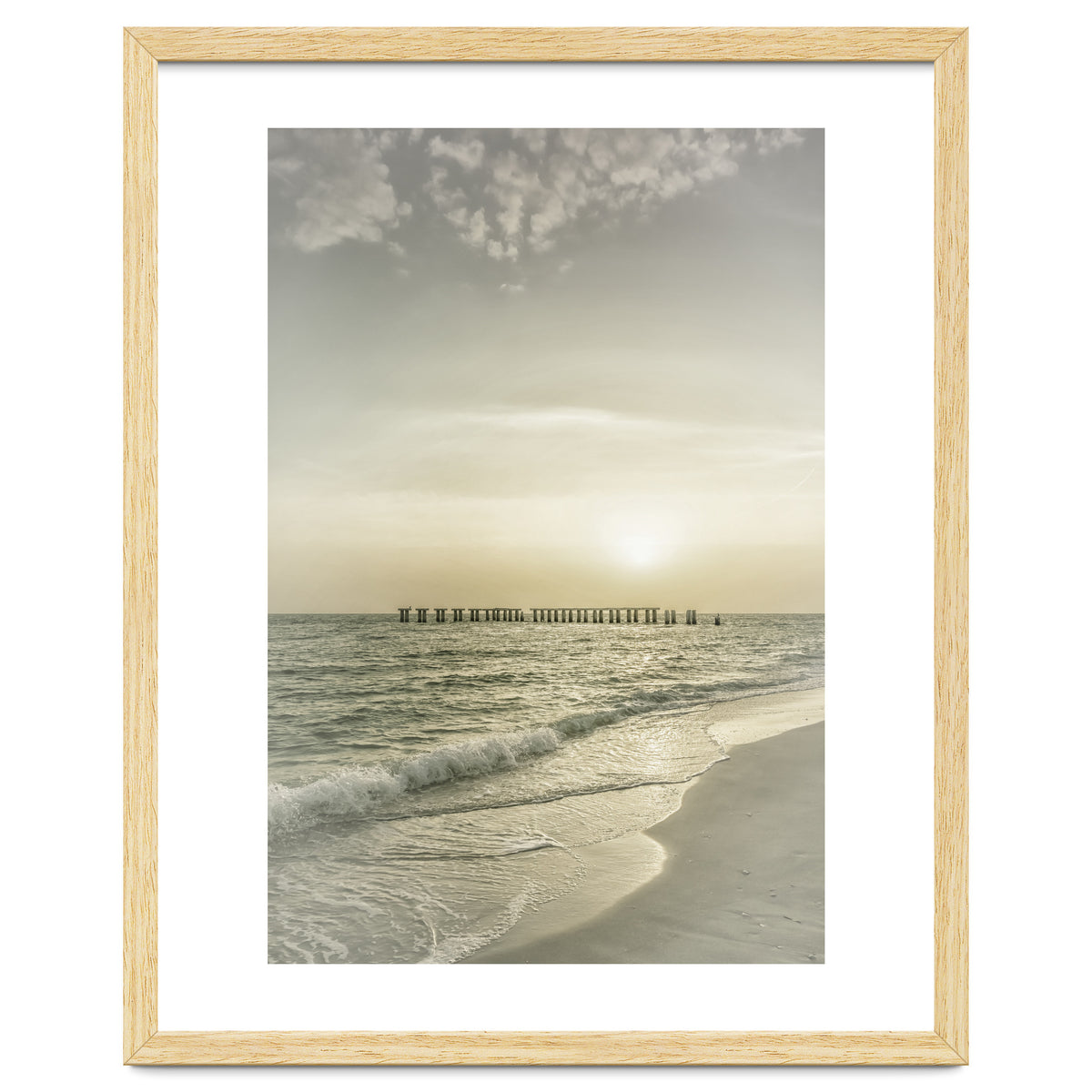 Gasparilla Island Sunset | Vintage