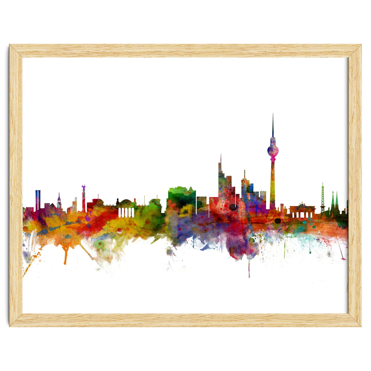 Berlin Germany Skyline