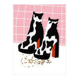 Cow Print Disco Shoes (Print Only) thumbnail