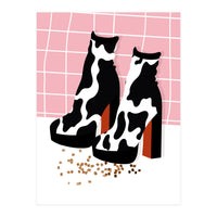 Cow Print Disco Shoes (Print Only)