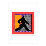 WOMAN WEARING BLACK TAKING A STROLL (Print Only) thumbnail