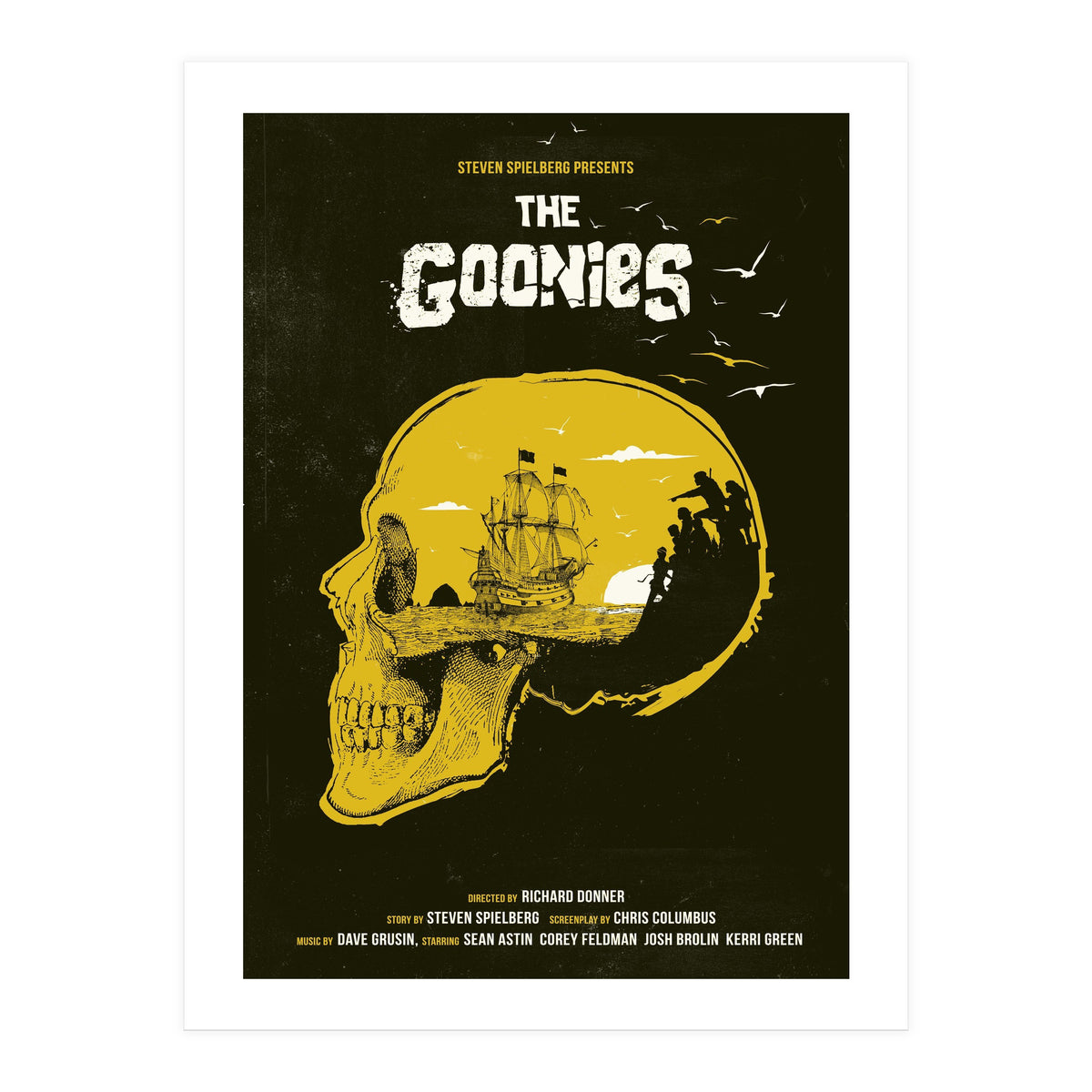 The Goonies movie poster (Print Only)