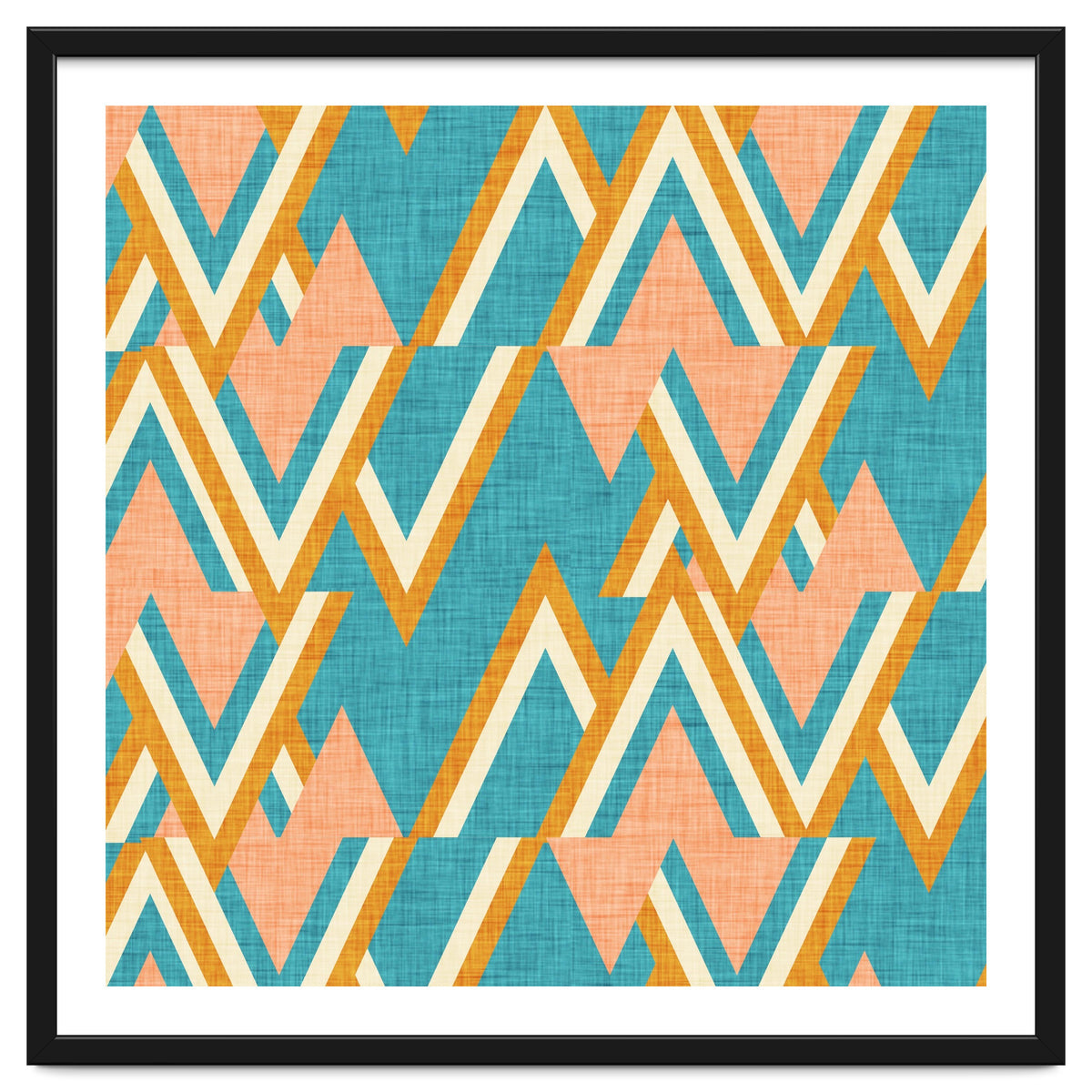 New Mid Mod Woods Blue