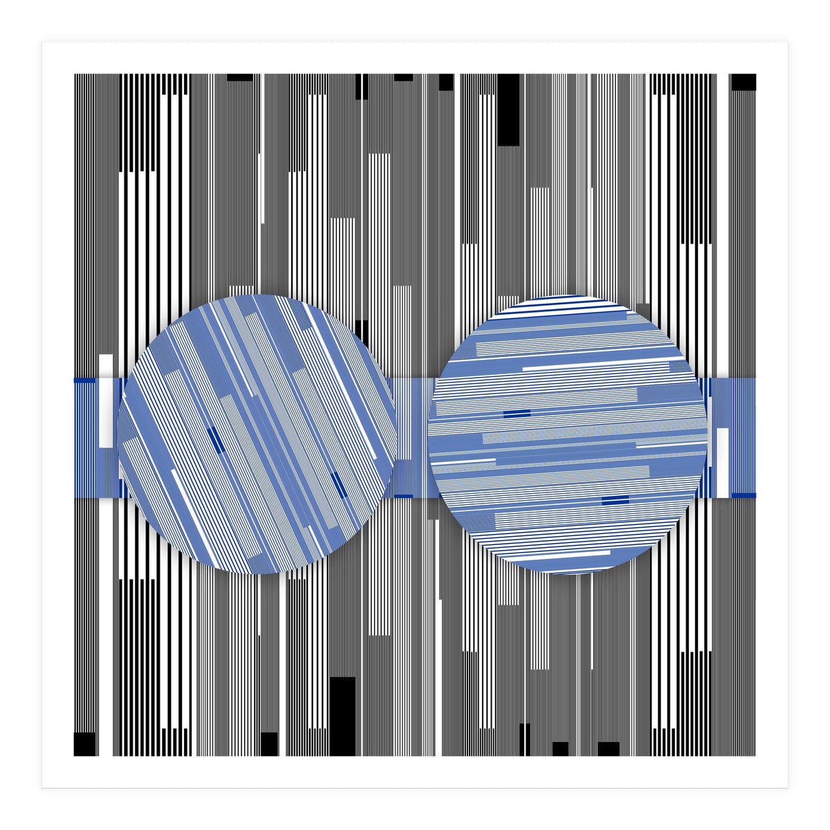 Glitch Global XII Part2 Serie Urban Nature (Print Only)