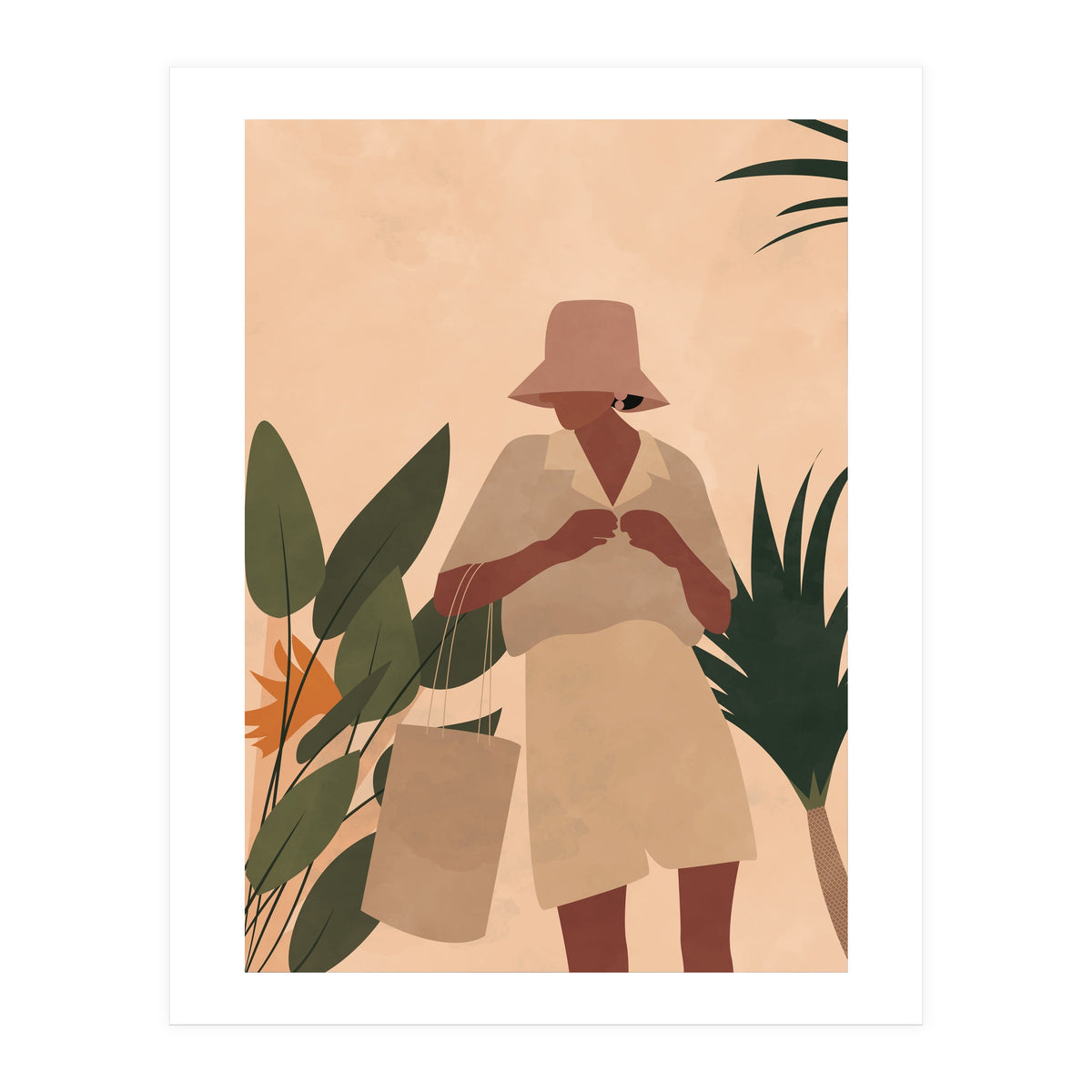 Tropical Woman (Print Only)