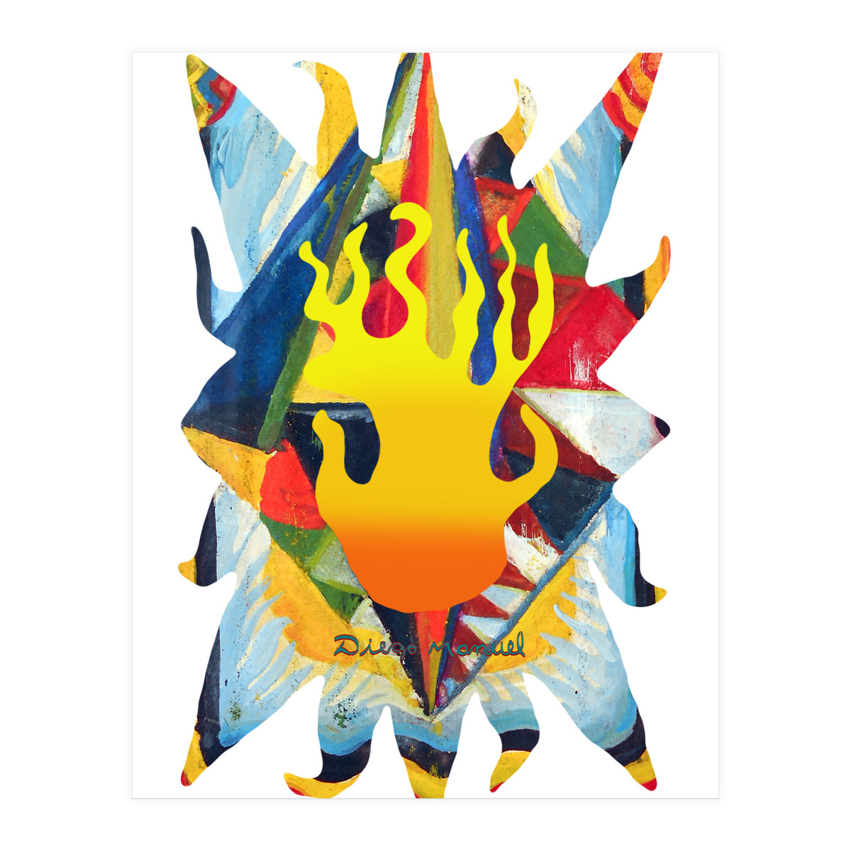 Fuego 12 Copia (Print Only)