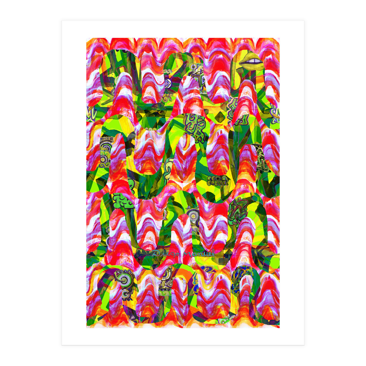 Pop Abstract 17 (Print Only)