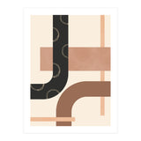 Mid Century Lines Geometric Lines (Print Only) thumbnail