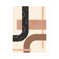 Mid Century Lines Geometric Lines (Print Only)