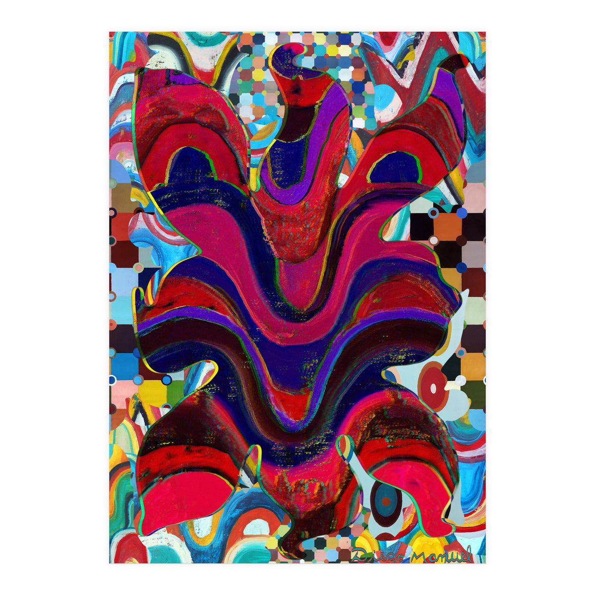 Pop Abstract 2023 Tapiz 94 (Print Only)