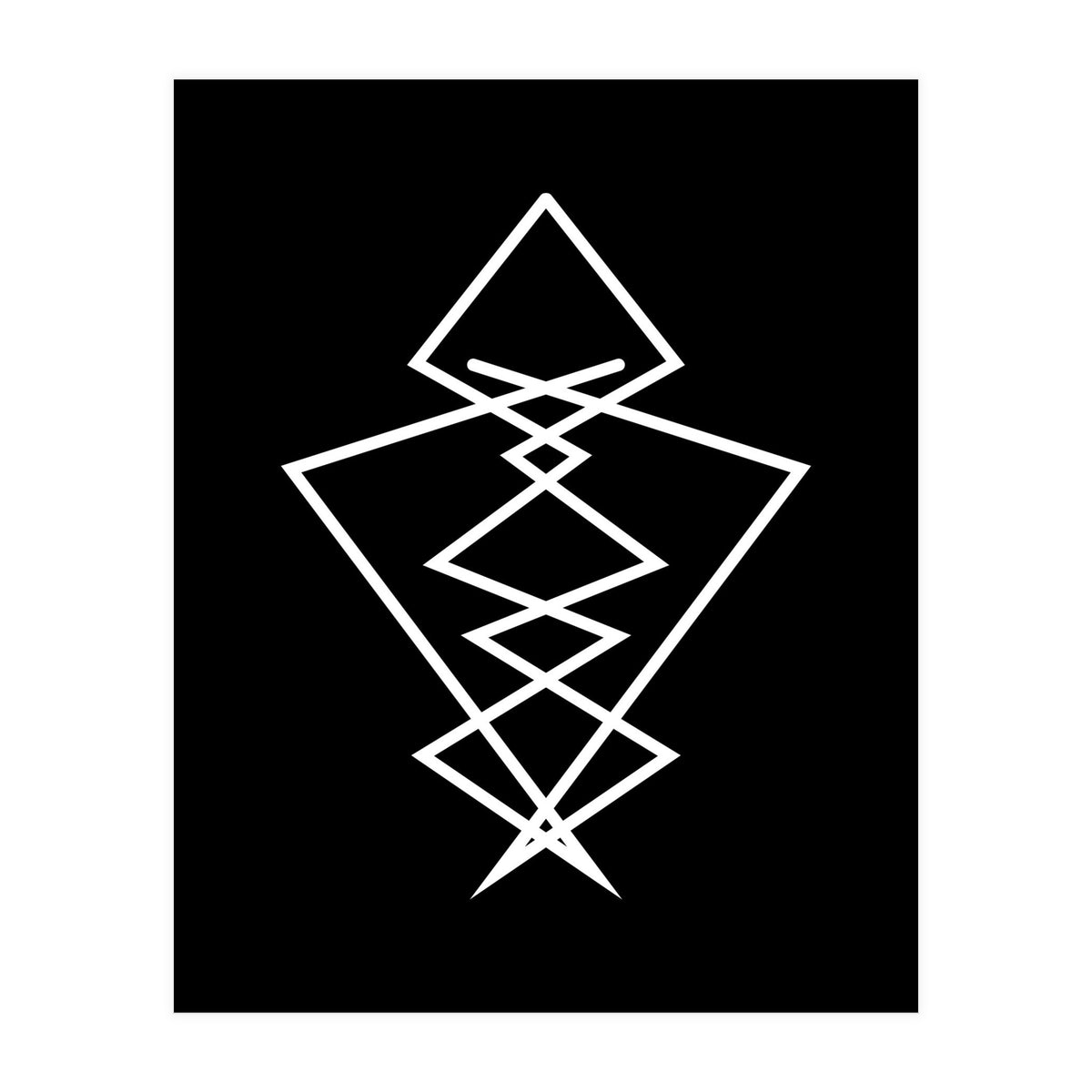 Triangulation_Black (Print Only)