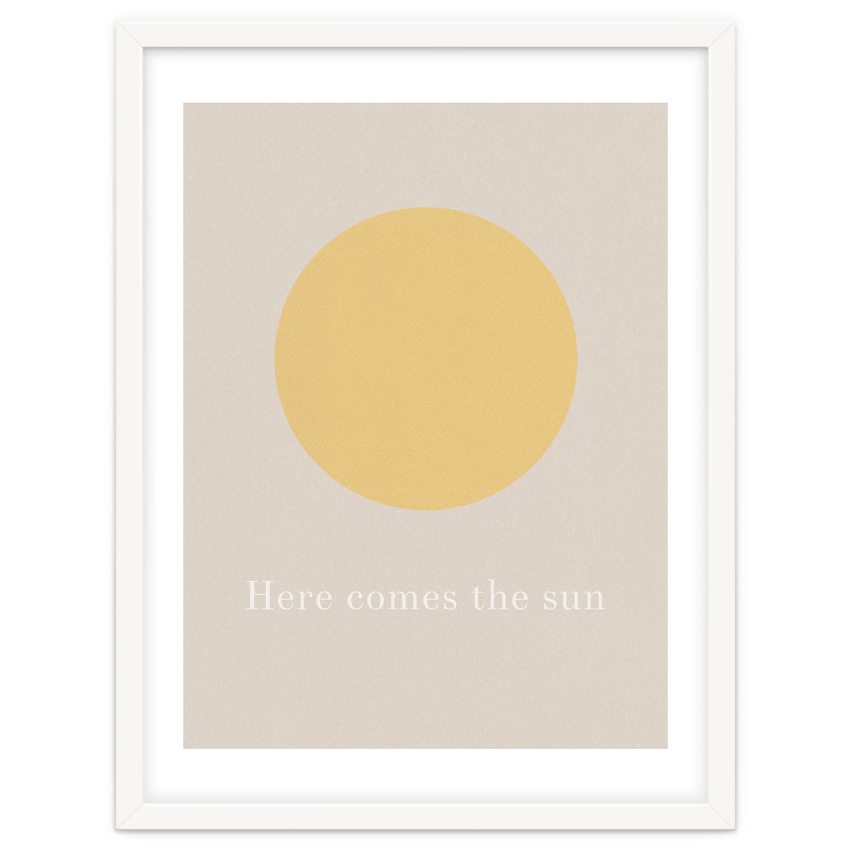 Here Comes The Sun