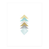 Watercolor Triangles (Print Only) thumbnail
