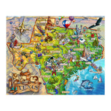Texas Illustrated Map (Print Only) thumbnail
