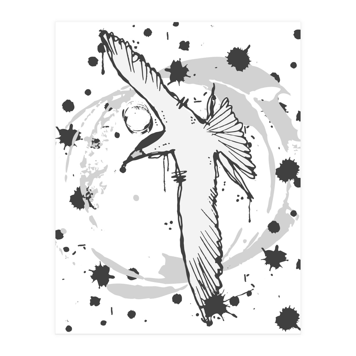 Fairy Tern Sketch (Print Only)