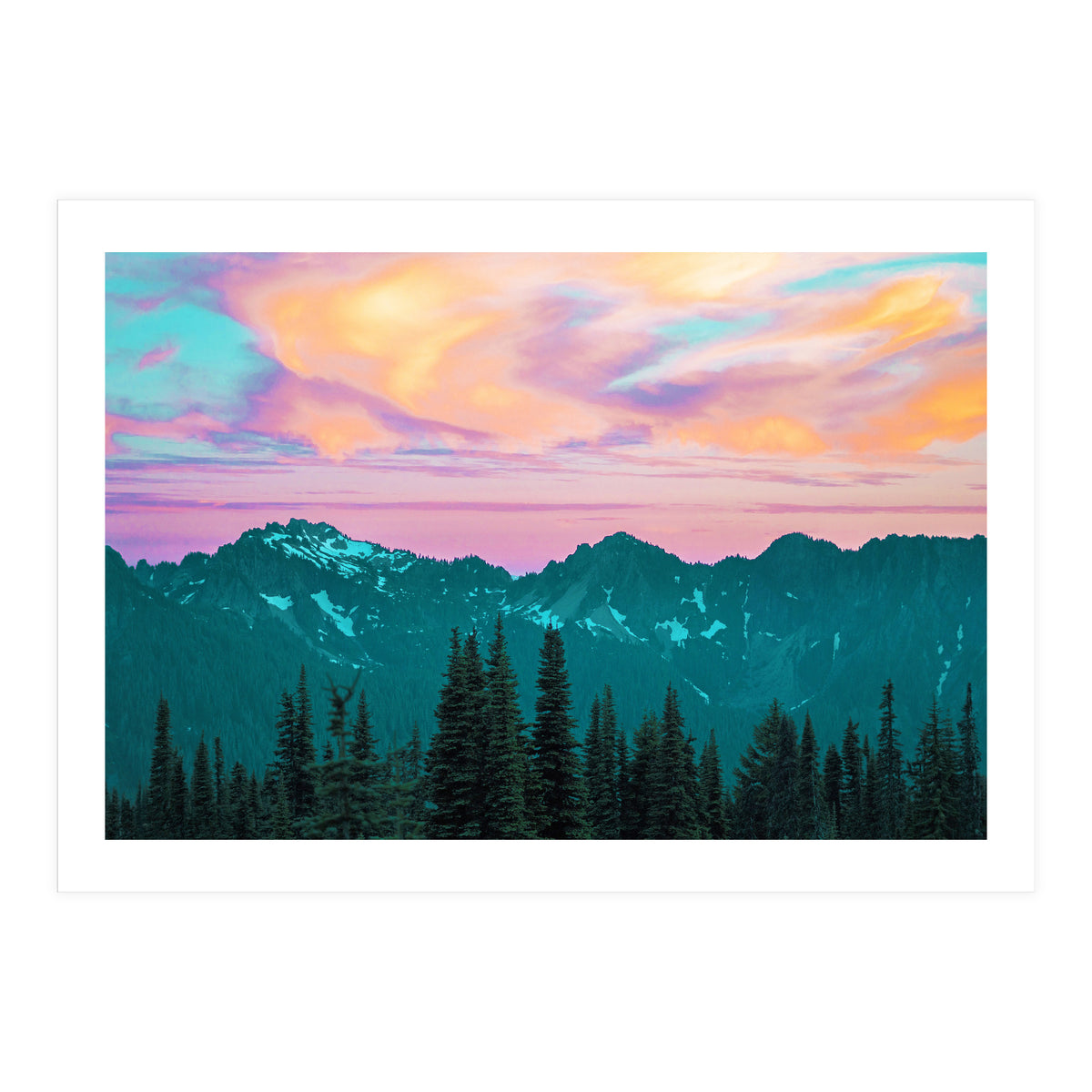 Holographic Sky (Print Only)