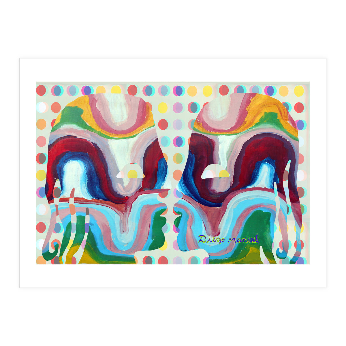Abstracto Pop Nuevo B5 (Print Only)