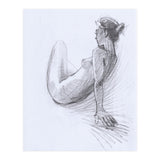 Nude Woman Drawing (Print Only) thumbnail