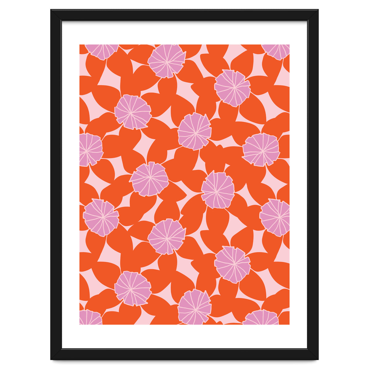 Purple Flower Pattern