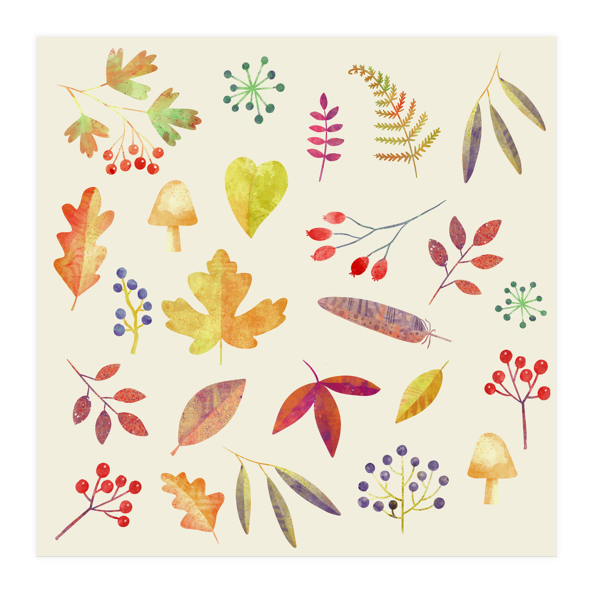 Autumn Walk (Print Only)