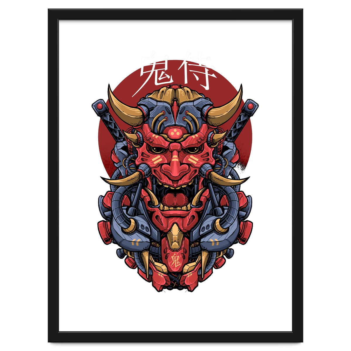 Japanese Oni Samurai