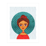 The girl in red (Print Only) thumbnail