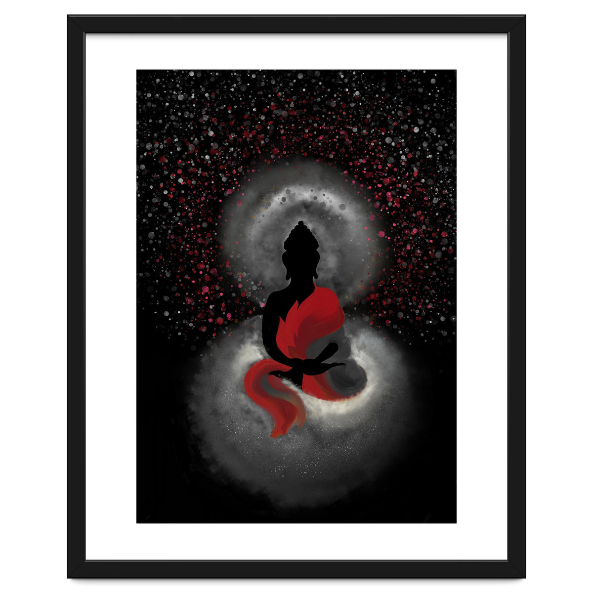 Cosmic Buddha Red