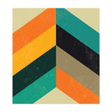 Mid Century Chevron Retro Pop Art (Print Only) thumbnail