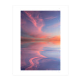 Pink and Blue Sunset (Print Only) thumbnail
