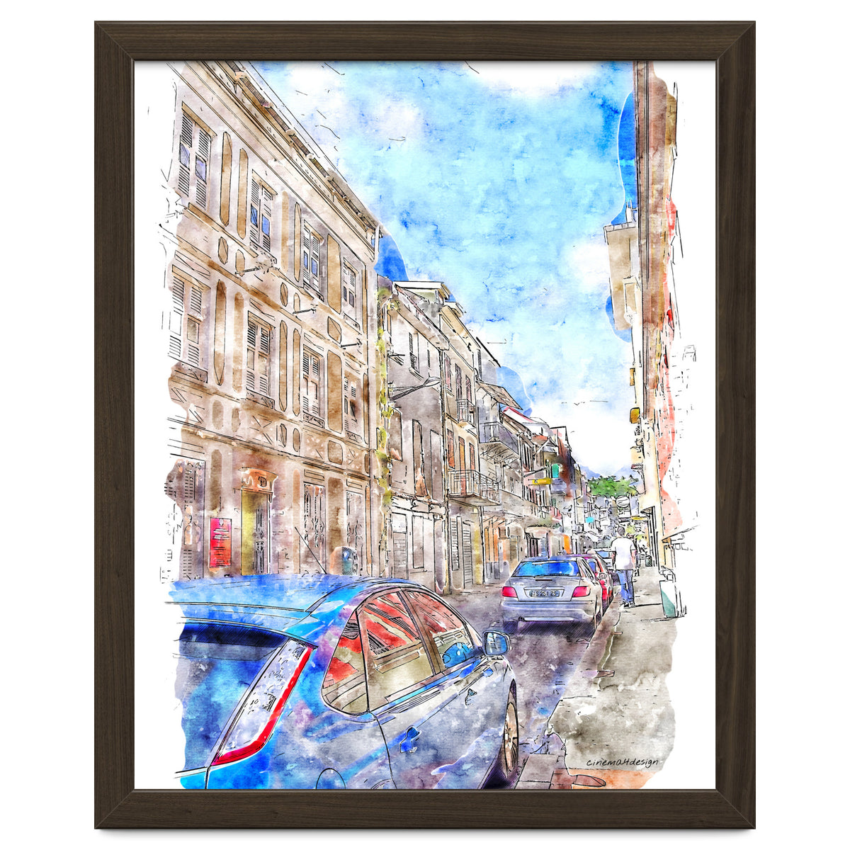 Street of Fort-de-France