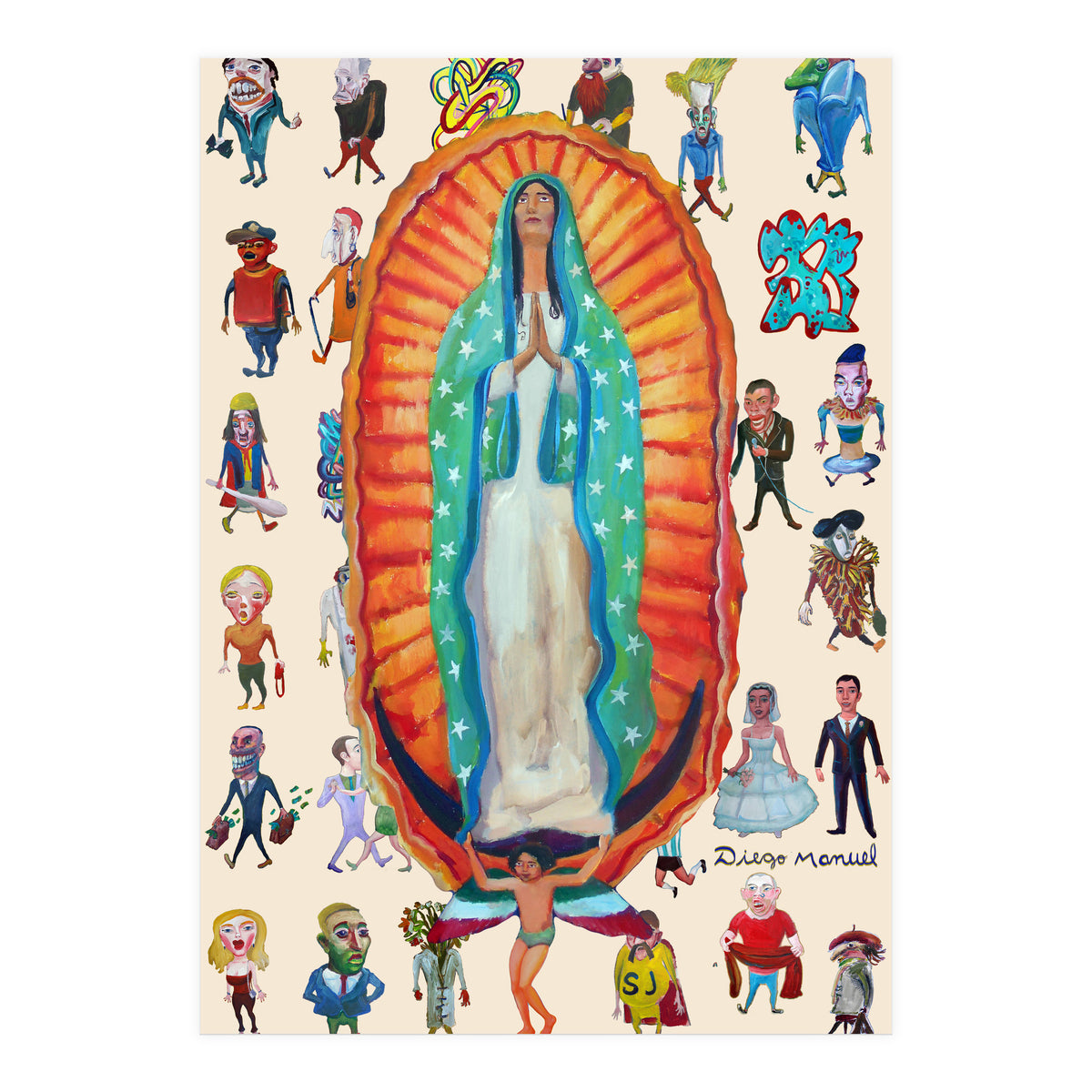 Virgen De Guadalupe 11 (Print Only)