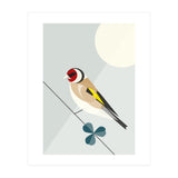 Mid Century Geometric Goldfinch (Print Only) thumbnail