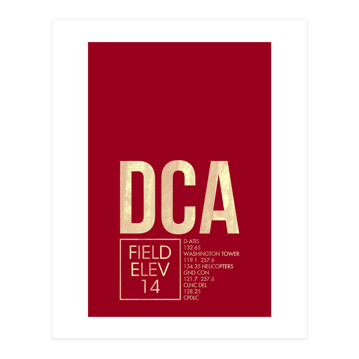 Washington Dca Atc (Print Only)