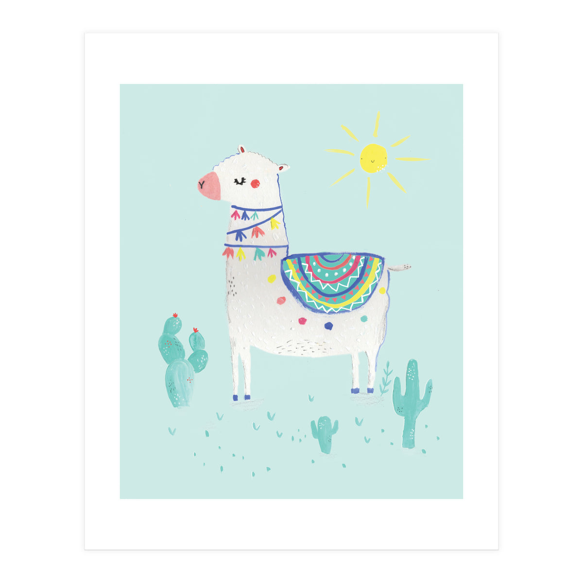 Sunshine Llama (Print Only)