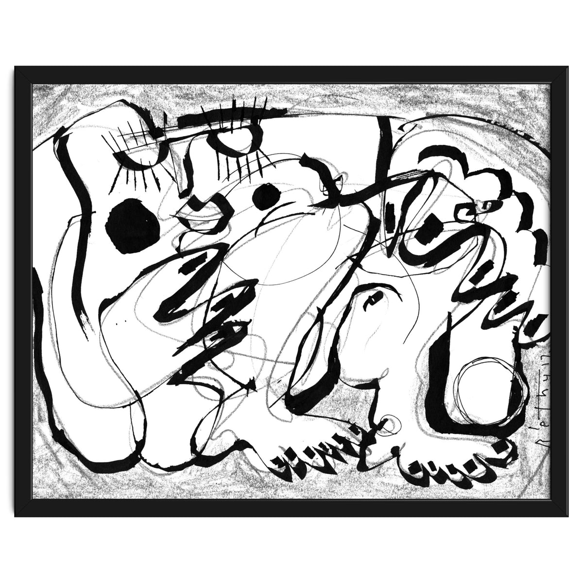 Female Nude no. 02 - b&w