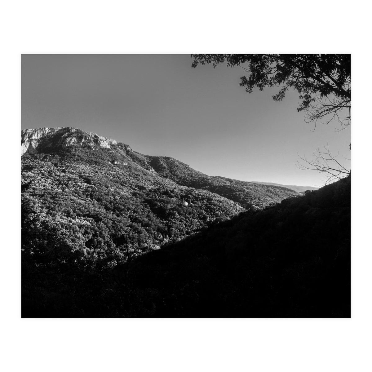 Sicevo Gorge, mountain view (Print Only)