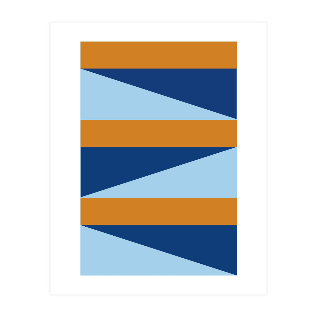 Geometric Minimalist Abstract Modern 1 (Print Only)