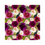 Water Colour Rose Pattern (Print Only) thumbnail
