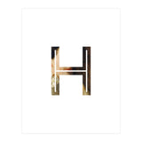 Letter H - (Impress) (Print Only) thumbnail