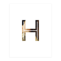 Letter H - (Impress) (Print Only)