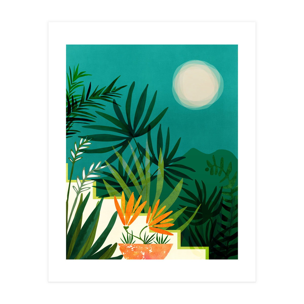 Tropical Moonlight (Print Only)