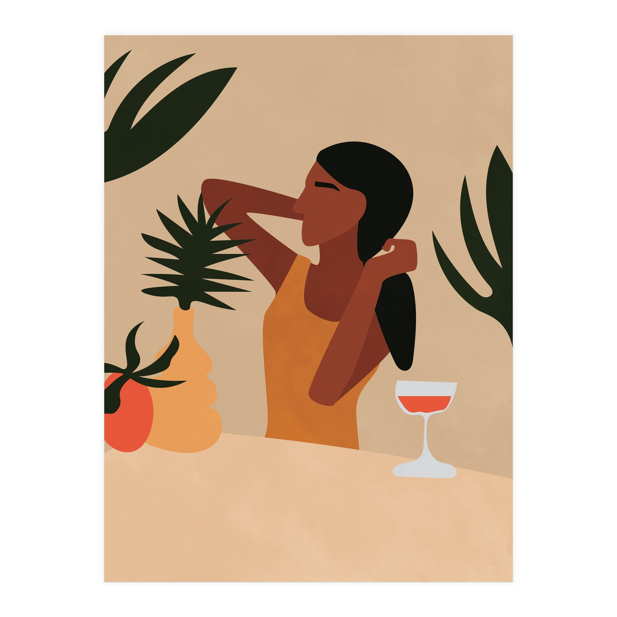 Tropical Girl (Print Only)