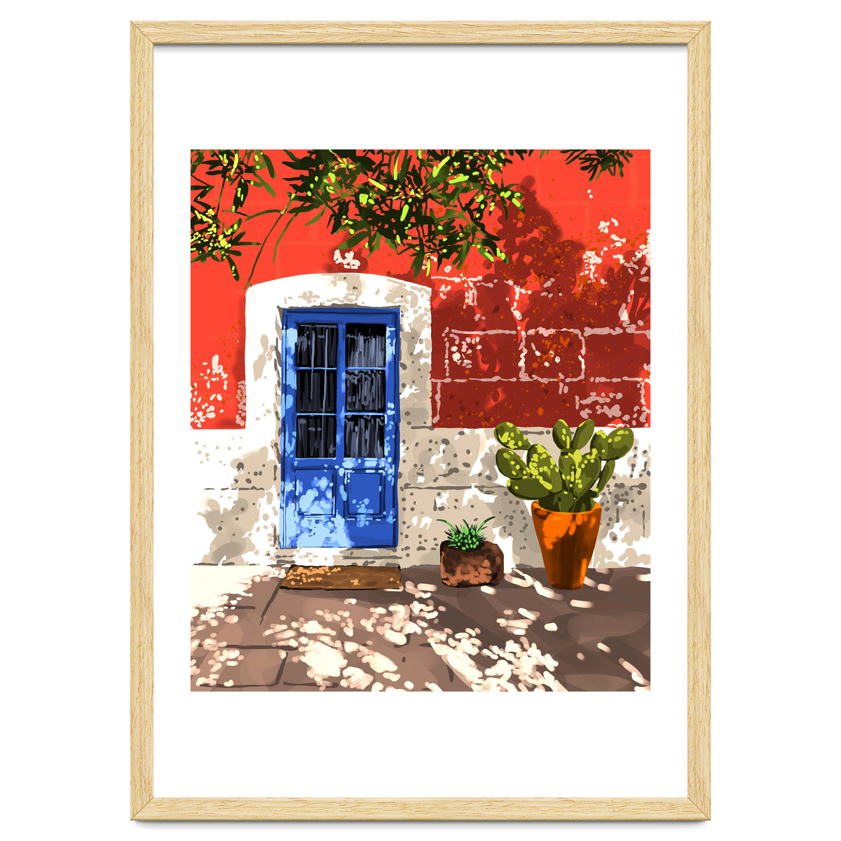Intentful Living | Summer Architecture Travel Positivity | Optimism Good Vibes Bohemian House Door