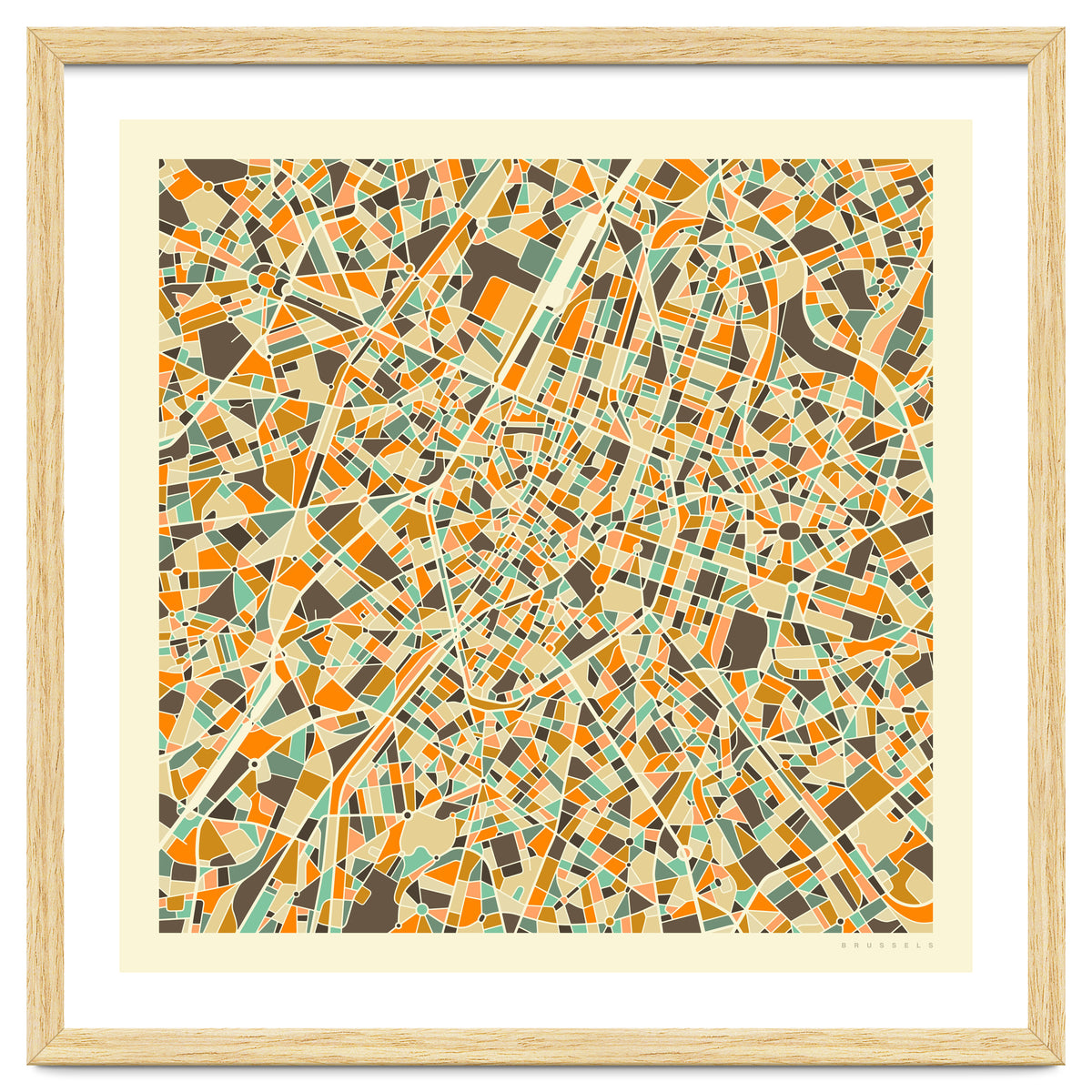 BRUSSELS MAP