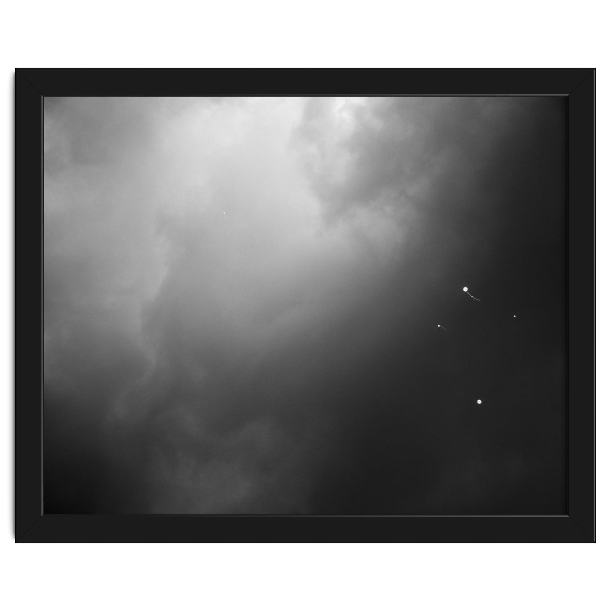 Four balloons and another one