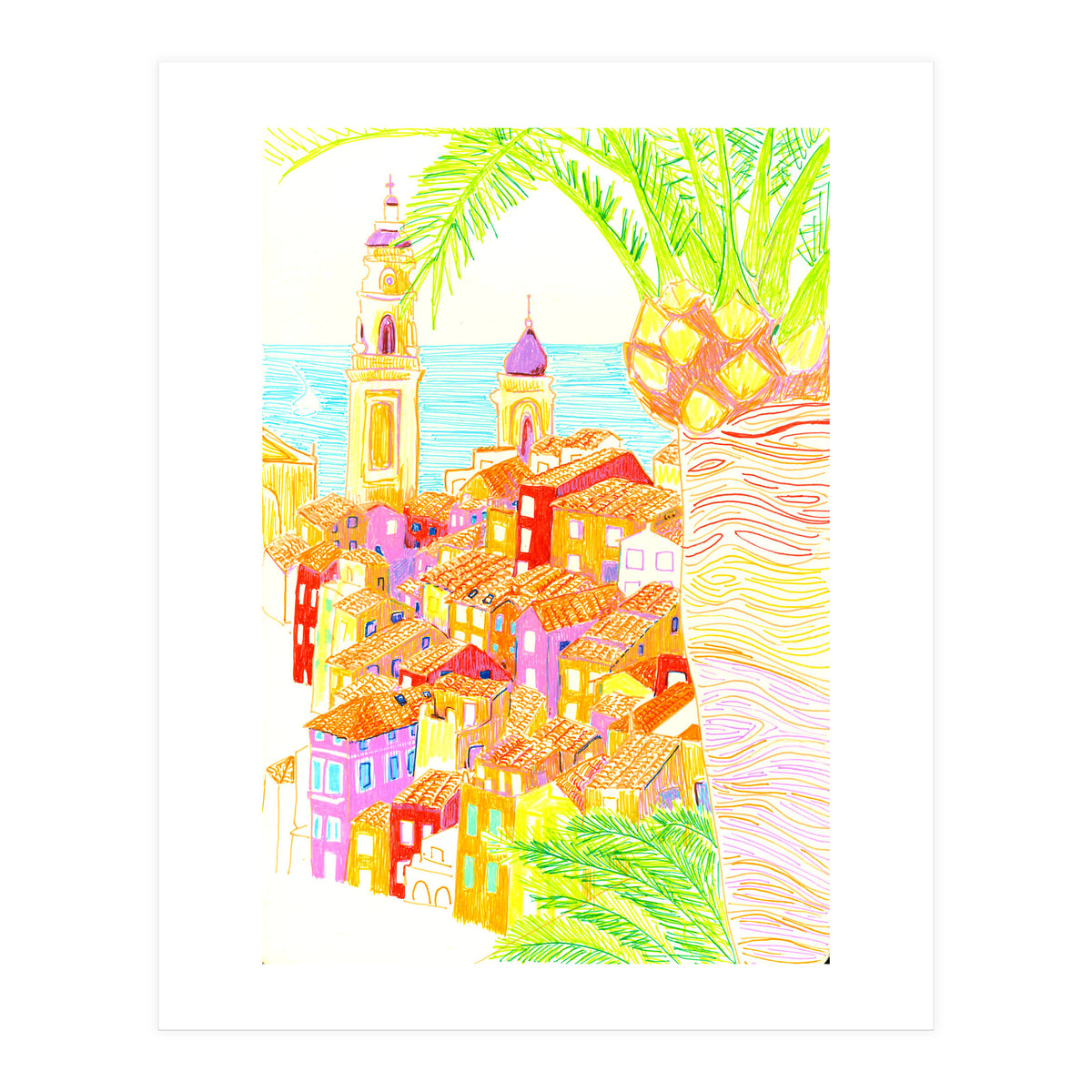 Provence Menton (Print Only)