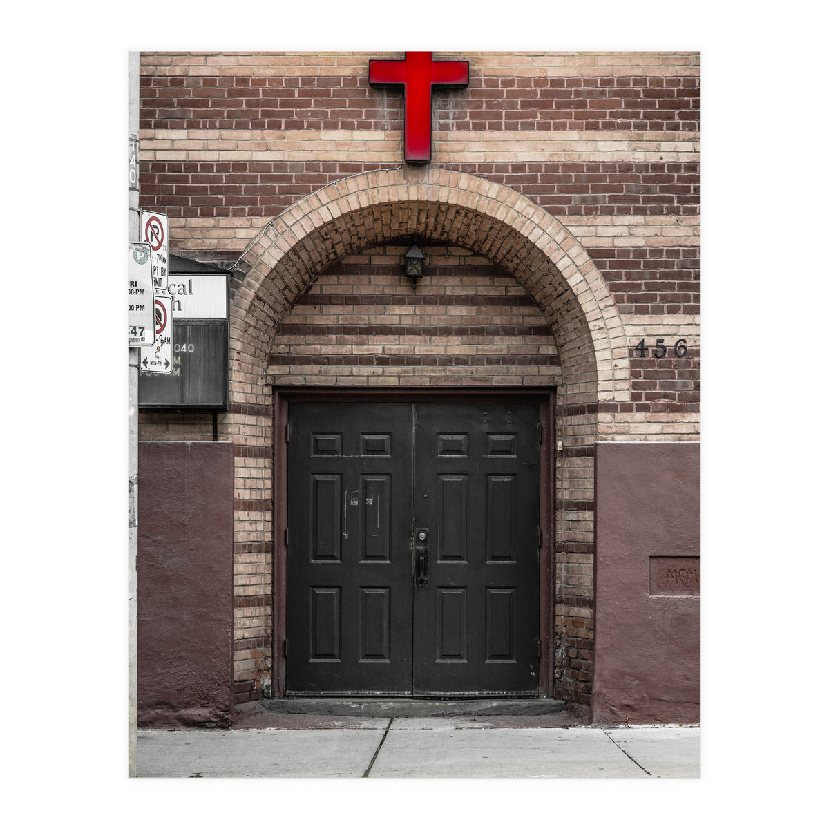 King Street East Methodist Church No 1 Color Version (Print Only)